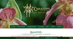 Desktop Screenshot of amazoneorchidees.be